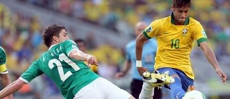 Cupa Confederatiilor: Brazilia a invins Mexicul si s-a calificat in semifinale